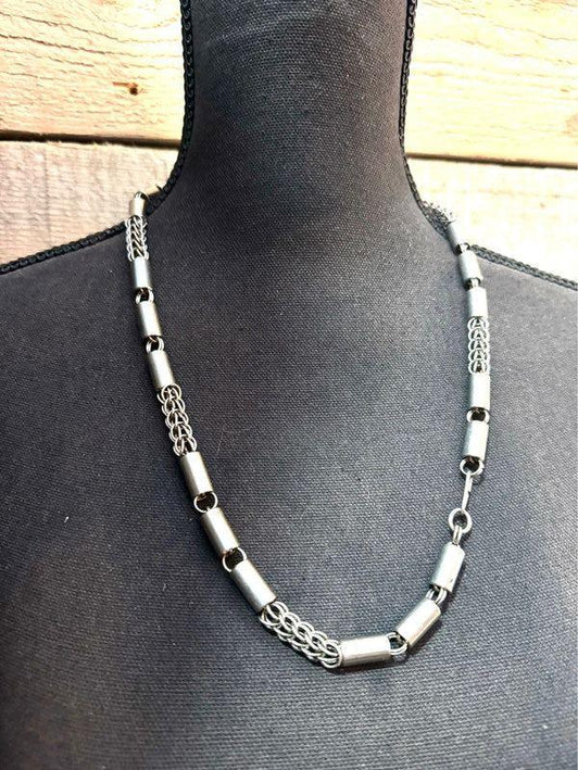 Vintage Stainless Steel Necklace - Yatva