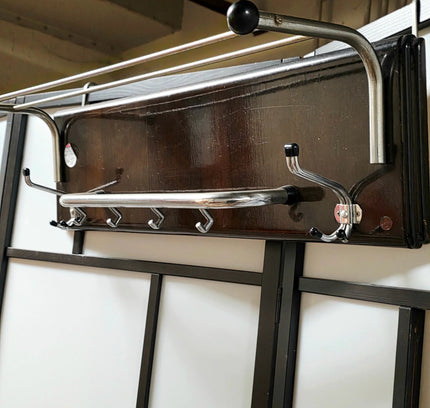 Vintage Stamped Wall Coat Rack by Origineel Devander - Kapstok - Yatva