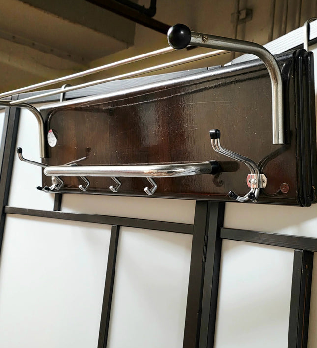 Vintage Stamped Wall Coat Rack by Origineel Devander - Kapstok - Yatva