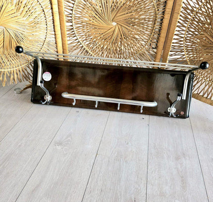 Vintage Stamped Wall Coat Rack by Origineel Devander - Kapstok - Yatva