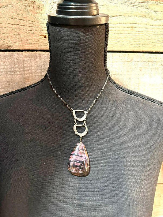 Vintage Stone Necklace - Yatva