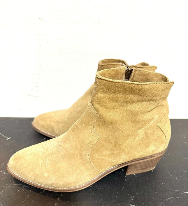 Vintage Suede Shoes - Yatva