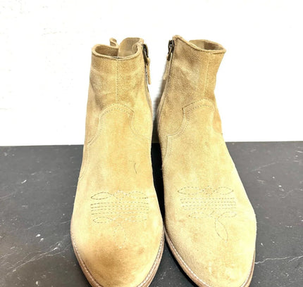 Vintage Suede Shoes - Yatva