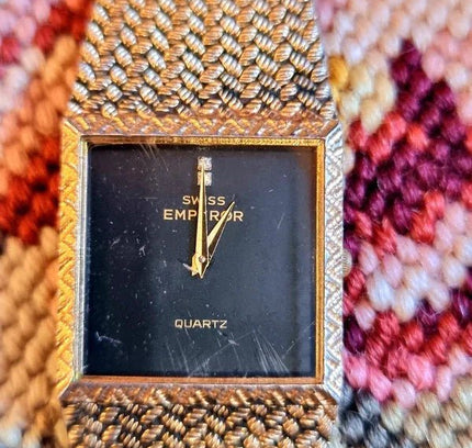 Vintage Swiss Emperor Quartz Watch - Yatva