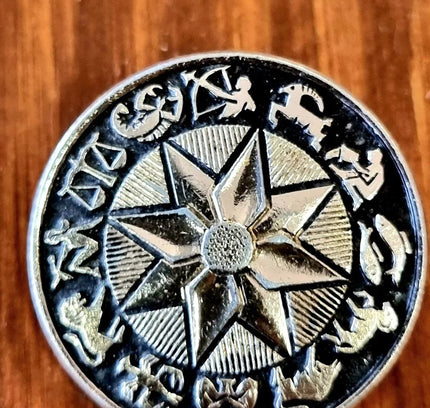 Vintage Symbol Scarf Ring Holder - Yatva