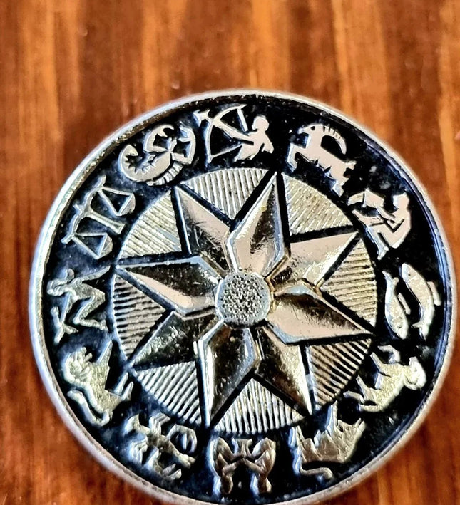 Vintage Symbol Scarf Ring Holder - Yatva