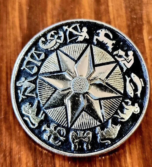 Vintage Symbol Scarf Ring Holder - Yatva