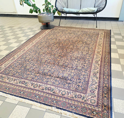 Vintage Tapisift "Bagdad" Wool Area Rug – Mid-Century French Woven Persian Tabriz Style (170cm x 242cm) - Yatva