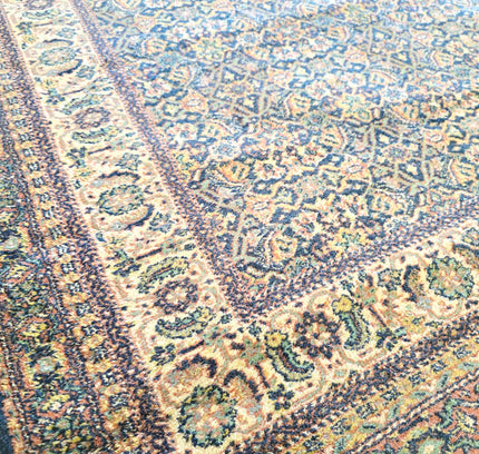 Vintage Tapisift "Bagdad" Wool Area Rug – Mid-Century French Woven Persian Tabriz Style (170cm x 242cm) - Yatva