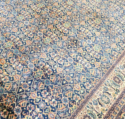 Vintage Tapisift "Bagdad" Wool Area Rug – Mid-Century French Woven Persian Tabriz Style (170cm x 242cm) - Yatva
