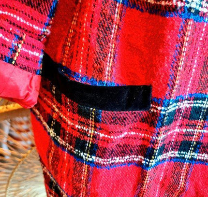 Vintage Tartan 1980's Jacket - Yatva