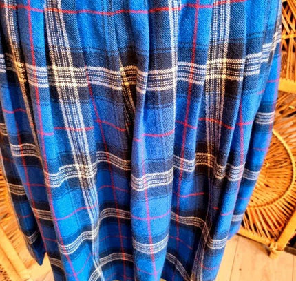 Vintage The Edinburgh Woollen Mill Tartan Kilt Skirt - Yatva