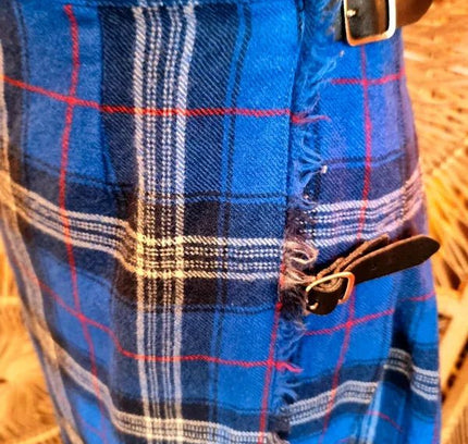 Vintage The Edinburgh Woollen Mill Tartan Kilt Skirt - Yatva