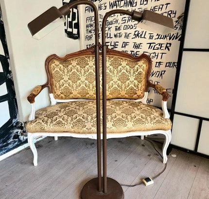 Vintage Two - Headed Floor Lamp - Yatva