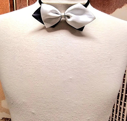 Vintage Two Tone Bow Tie - Yatva