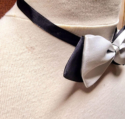 Vintage Two Tone Bow Tie - Yatva