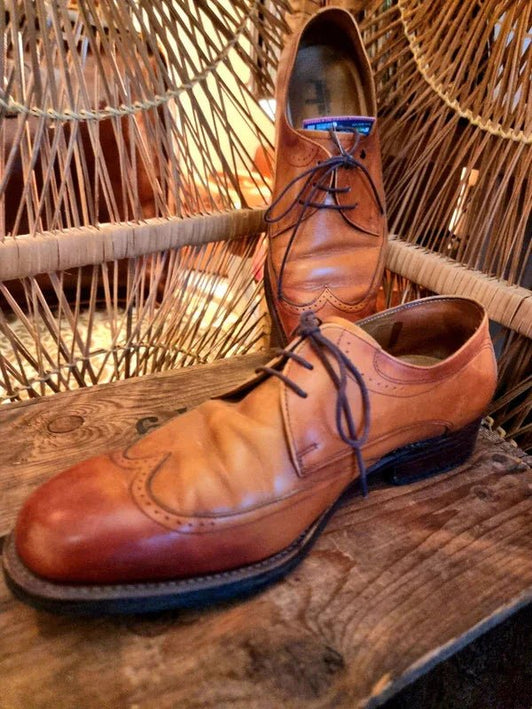 Vintage Van Bommel Brogue Shoes - Yatva