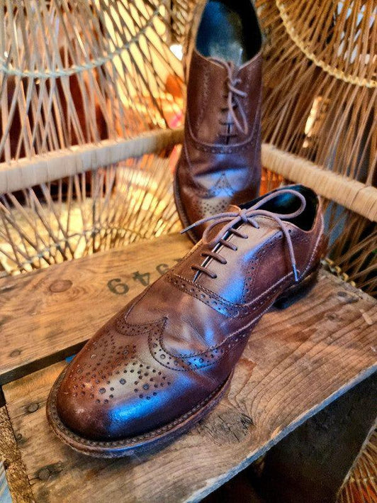 Vintage Van Lier Brogue Shoes - Yatva