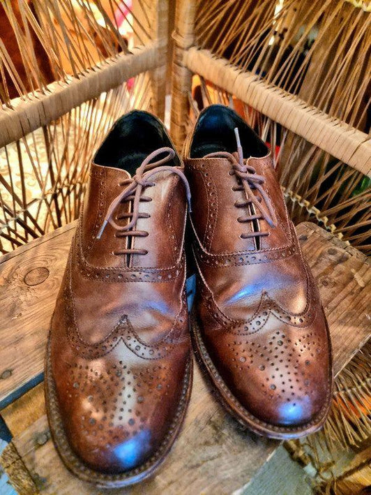 Vintage Van Lier Brogue Shoes - Yatva