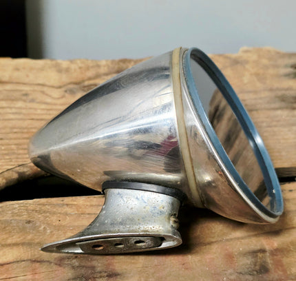Vintage Walpres Speedmaster Bullet Racing Side Mirror – 1960s Classic Car Aftermarket - Yatva