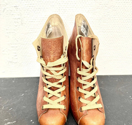 Vintage Wedge Shoes - Yatva