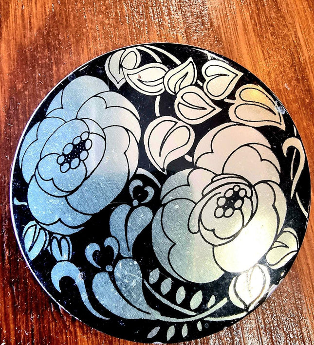 Vintage West Germany Stamped Brooch - Yatva