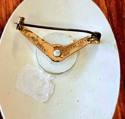 Vintage West Germany Stamped Brooch - Yatva