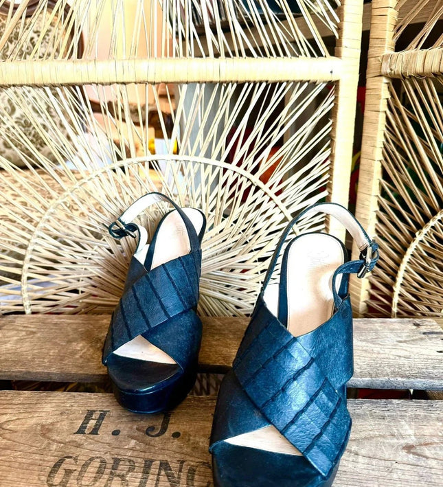 Vintage Wittner Sandals Shoes - Yatva