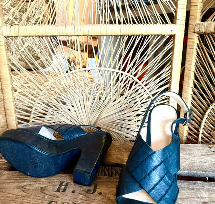 Vintage Wittner Sandals Shoes - Yatva