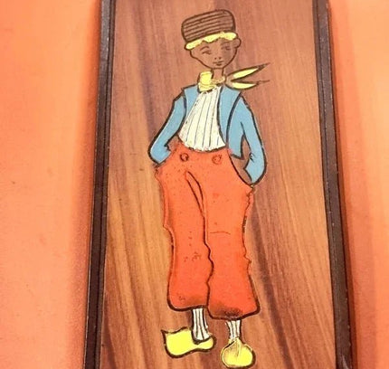 Vintage Wood Art Hanging - Yatva