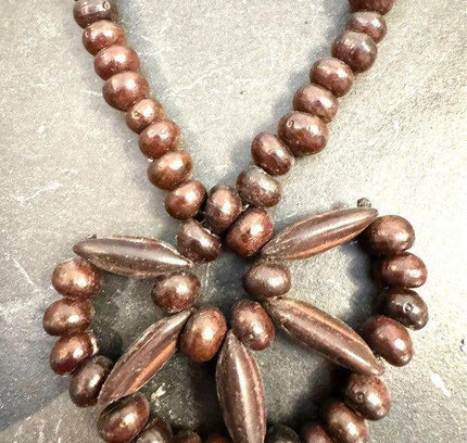 Vintage Wood Necklace - Yatva