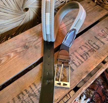 Vintage Woven Fabric Belt - Yatva