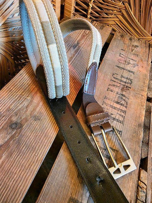 Vintage Woven Fabric Belt - Yatva
