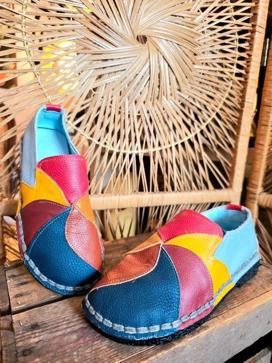 Vintage Y2K Color - Block Loafers - Yatva