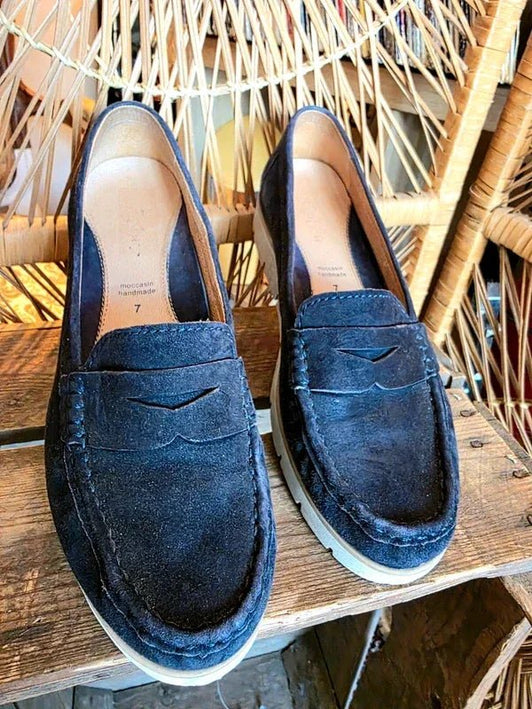 Vintage Y2K Gabor Suede Loafers - Yatva