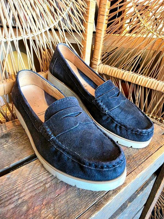 Vintage Y2K Gabor Suede Loafers - Yatva