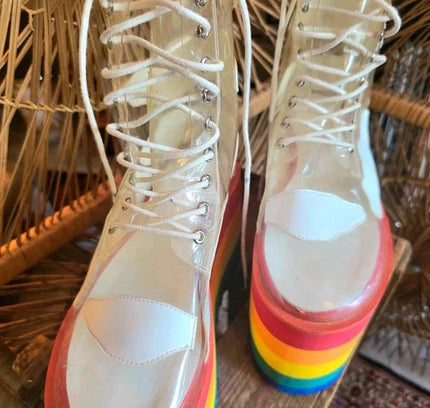 Vintage Y2K Platform Boots - Yatva