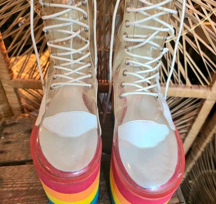 Vintage Y2K Platform Boots - Yatva