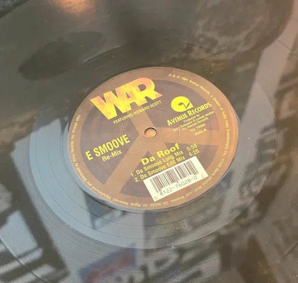 War – Da Roof Vinyl Record - Yatva