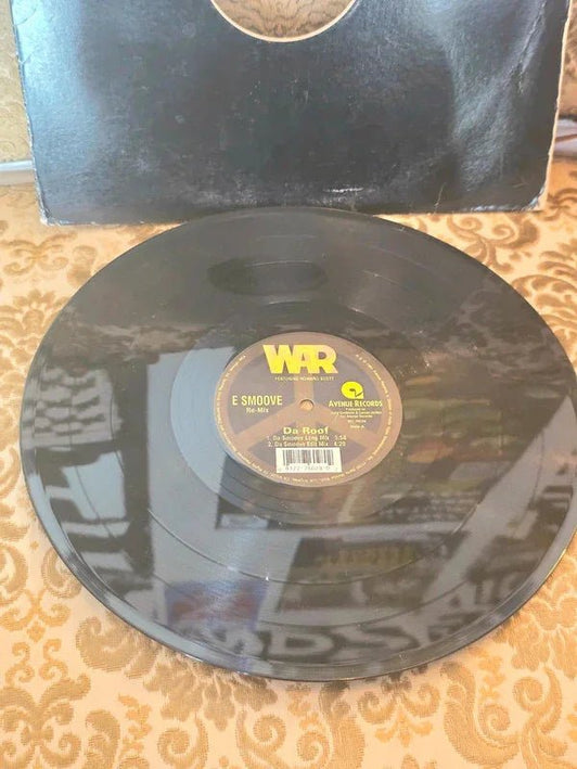 War – Da Roof Vinyl Record - Yatva