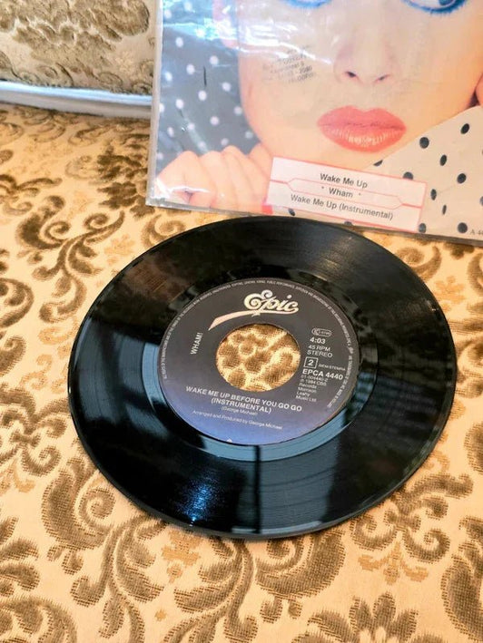 Wham – Wake Me Up Before You Go - Go Vinyl Record - Yatva