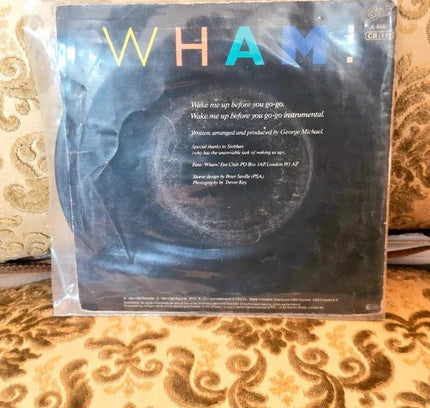 Wham – Wake Me Up Before You Go - Go Vinyl Record - Yatva