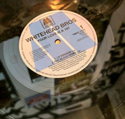 Whitehead Bros – Your Love Is A 187 Vinyl Record - Yatva