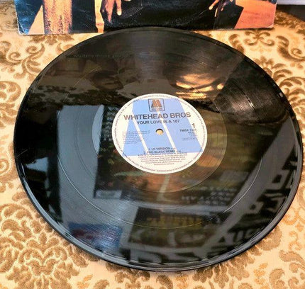 Whitehead Bros – Your Love Is A 187 Vinyl Record - Yatva