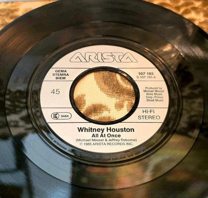Whitney Houston – All At Once Vinyl Record - Yatva