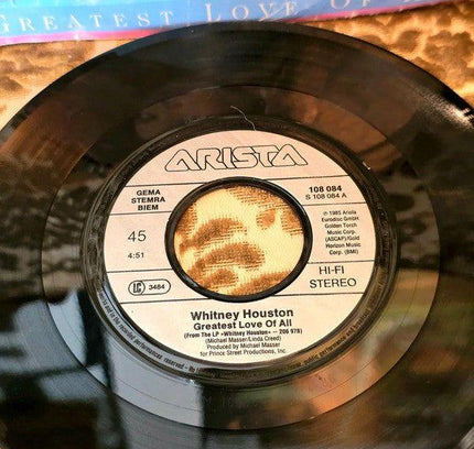Whitney Houston – Greatest Love Of All Vinyl Record - Yatva