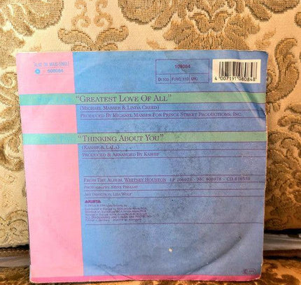 Whitney Houston – Greatest Love Of All Vinyl Record - Yatva