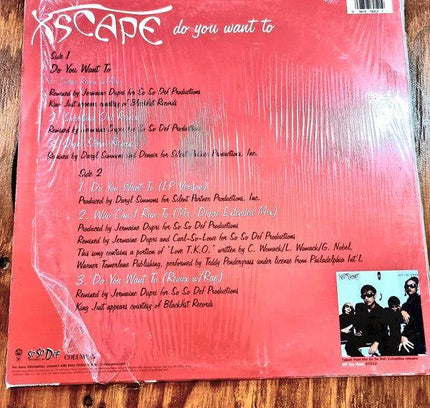 Xscape – Do You Want To Record Vinyl - Yatva