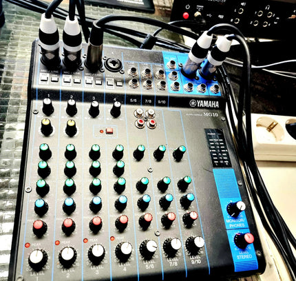 Yamaha MG10 Mixing Panel - Compact Mixer for Studio/Live - Yatva