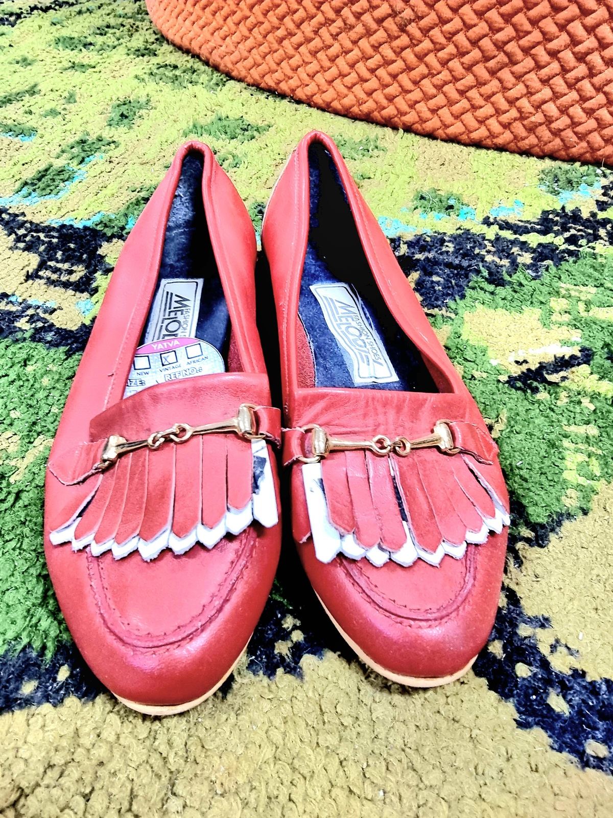 Vintage 1980's Moccasins Shoes